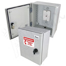 Altelix 12x10x6 Fiberglass Outdoor Weatherproof NEMA 3X Phone Call Box with Emergency Phone Label-1