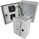 Altelix Vented Fiberglass Weatherproof NEMA Enclosure with Cooling Fan & 120 VAC Outlets-1