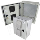 Altelix Vented Fiberglass Weatherproof NEMA Enclosure with Steel Equipment Mounting Plate-1