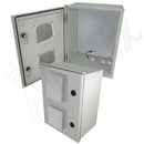 Altelix Vented Fiberglass Weatherproof NEMA Enclosure with Steel Equipment Mounting Plate-3