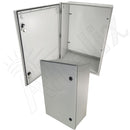 Altelix NEMA 3X Fiberglass Indoor / Outdoor RF Transparent WiFi Access Point Enclosure with Non-Metallic Equipment Mounting Plate-6