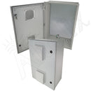 Altelix Vented Fiberglass Weatherproof NEMA Enclosure with Steel Equipment Mounting Plate-6