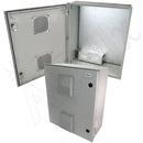 Altelix Vented Fiberglass Weatherproof NEMA Enclosure with Equipment Mounting Plate & 120 VAC Outlets-7