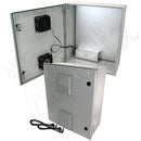 Altelix Vented Fiberglass Weatherproof NEMA Enclosure with Cooling Fan, 120 VAC Outlets & Power Cord-7
