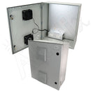 Altelix Vented Fiberglass Weatherproof NEMA Enclosure with 120 VAC Outlets & 85°F Turn-On Cooling Fan-7