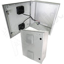 Altelix Vented Fiberglass Weatherproof NEMA Enclosure with 24 VDC Cooling Fan-6