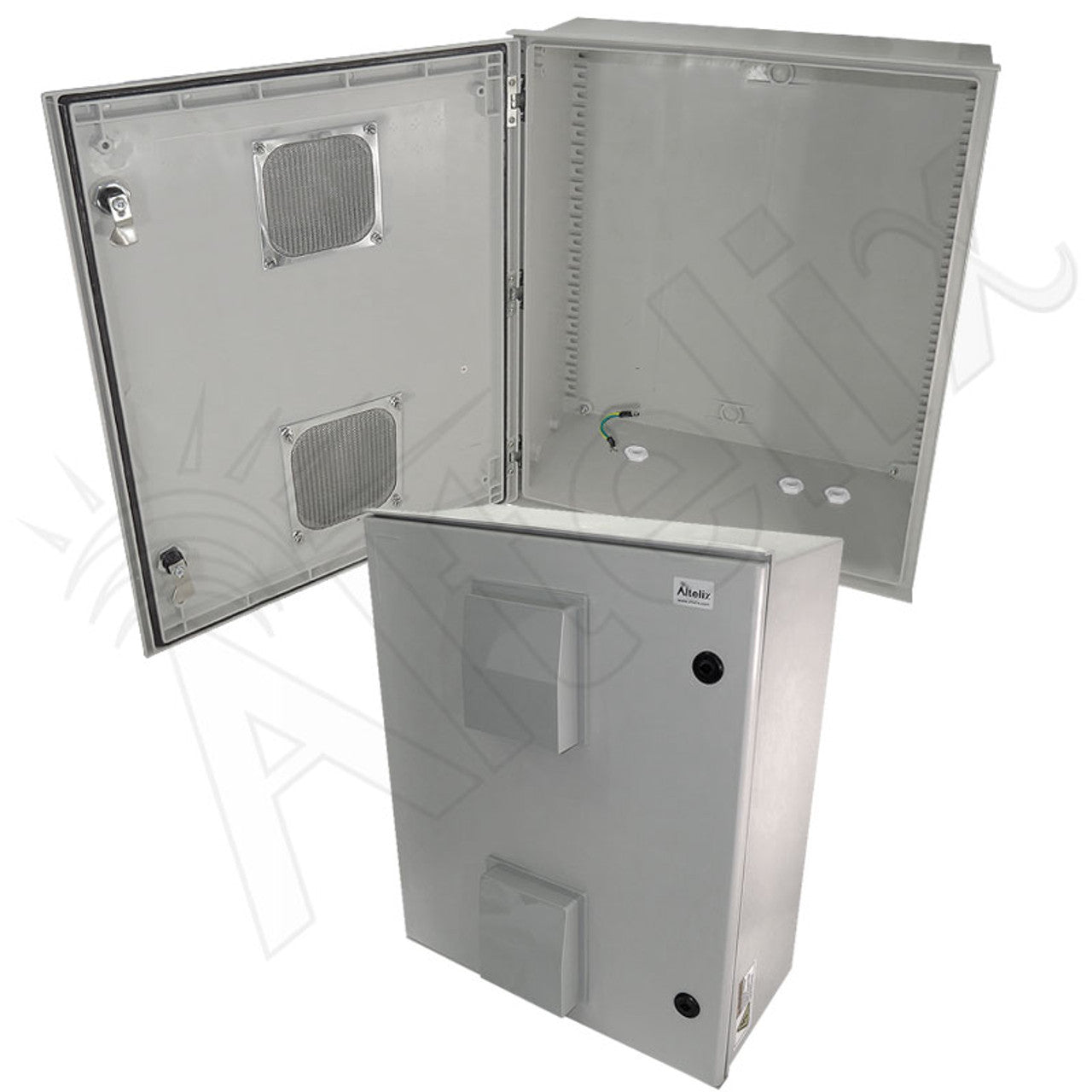 Altelix Vented Fiberglass Weatherproof NEMA Enclosure | EnclosureHub