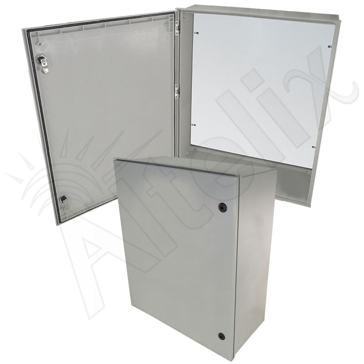 Altelix NEMA 3X Fiberglass Indoor / Outdoor RF Transparent WiFi Access Point Enclosure with Non-Metallic Equipment Mounting Plate-8