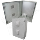 Altelix Vented Fiberglass Weatherproof NEMA Enclosure with Equipment Mounting Plate & 120 VAC Outlets-8