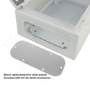 Blank Aluminum Access Panel for NS121006 Enclosures-2