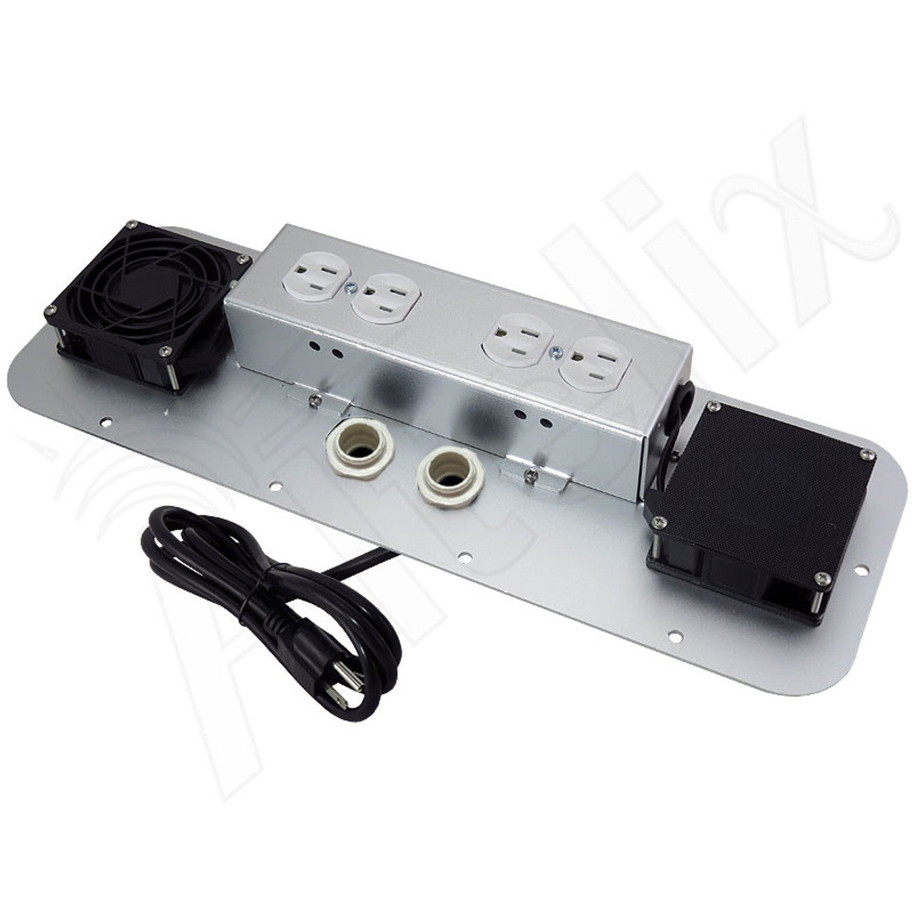 Power Module with 120VAC Outlets and Cooling Fan for NS242012, NS242412, NX242416, NS242416, NS242424, NS282416 and NS322416 Enclosures