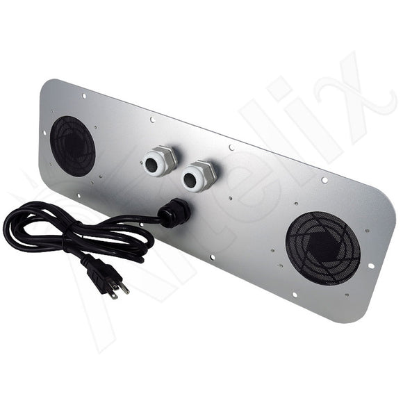 Vented Power Module with 120VAC Outlets for NS242012, NS242412, NS242416, NX242416, NS242424, NS282416 and NS322416 Enclosures