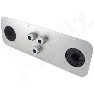 Vented Aluminum Access Panel for NS242012, NS242412, NX242416, NS242416, NS242424, NS282416 and NS322416 Enclosures - 0