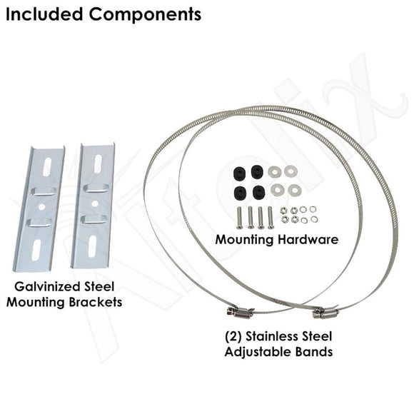 Pole Mount Kit for NP090803, NP100904, NP120905 & NP120907 NEMA Enclosures