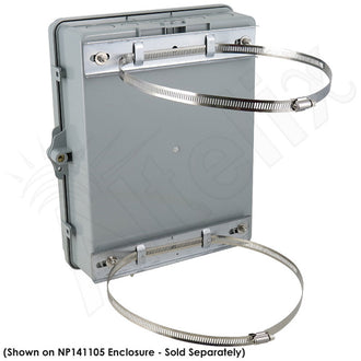Pole Mount Kit for NP14, NP171407 and NP171409 Series NEMA Enclosures