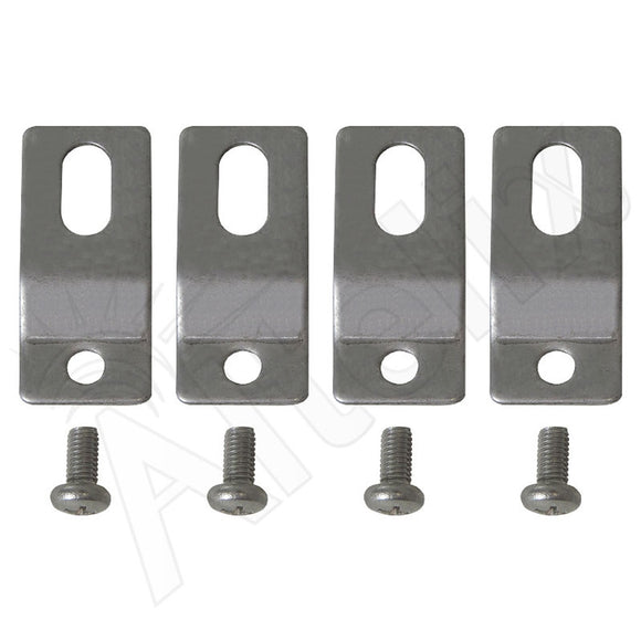 Stainless Steel Wall Mount Kit for Altelix NF141206 & NF141208 Series Enclosures
