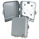 Altelix 10x9x4 IP66 NEMA 4X PC+ABS Indoor / Outdoor RF Transparent WiFi Access Point Enclosure with PVC Non-Metallic Equipment Mounting Plate-1