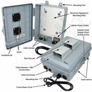 Altelix 12x9x5 PC+ABS Weatherproof Vented Utility Box NEMA Enclosure with 120 VAC Power Terminal & Power Cord-2
