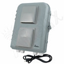 Altelix 13x10x4 PC+ABS Weatherproof Vented Utility Box NEMA Enclosure with Cooling Fan, 120 VAC Outlet & Power Cord-1