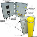 Altelix 17x14x6 PC + ABS Weatherproof Vented Utility Box NEMA Enclosure with Pole Mount Kit-2