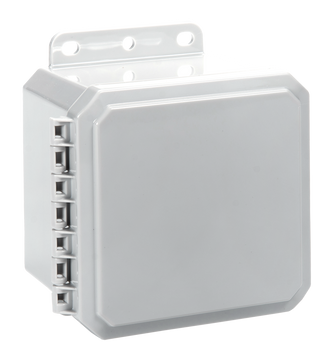 Integra - Impact Line | Polycarbonate | Opaque | Low Profile Hinge, Integrated Locking Latch, Integrated Mounting Flange | NEMA 4P, NEMA 6P - 0