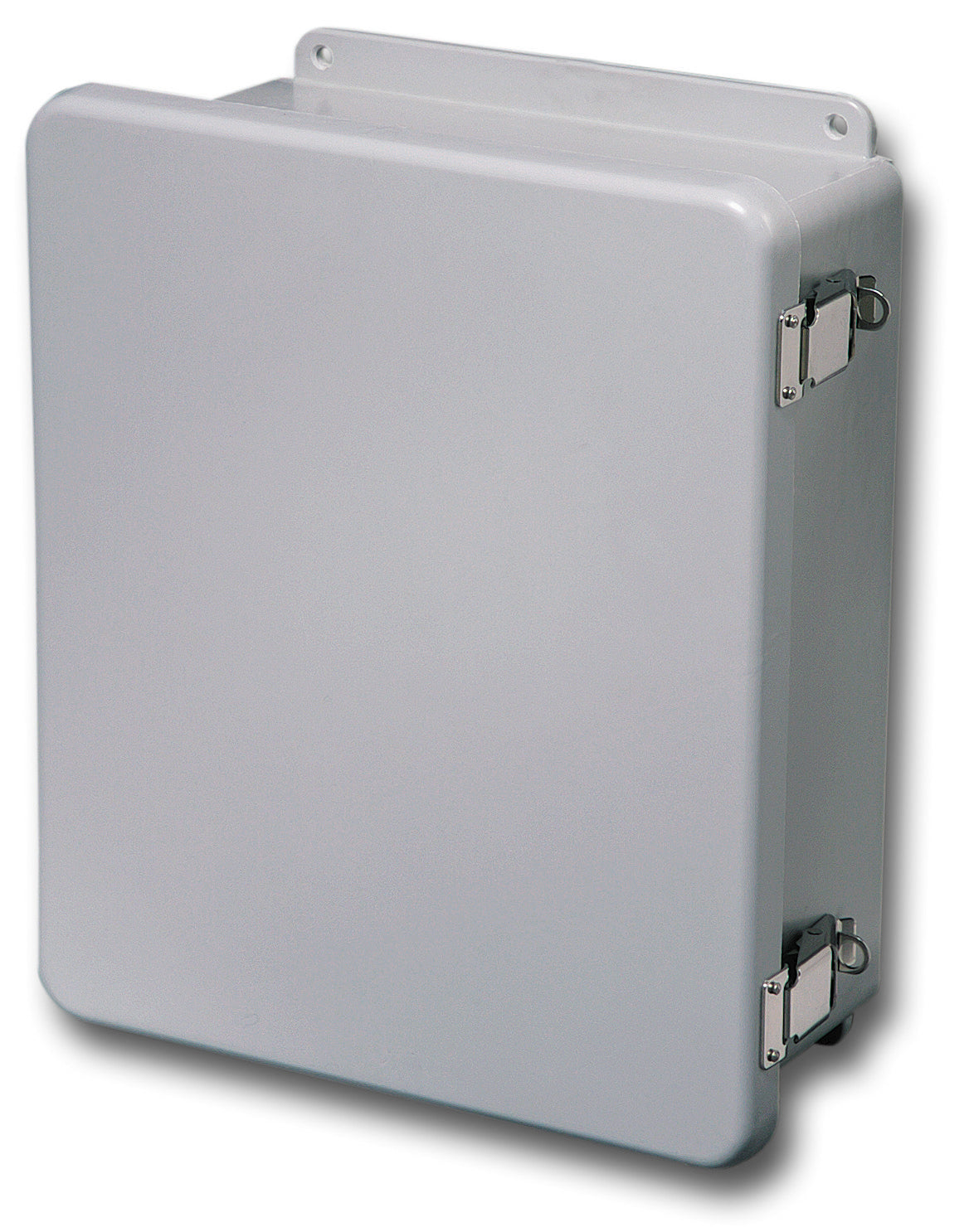 N4X   FG   CHQR Series     Fiberglass Enclosures with Hinged Cover and Quick Release Latch