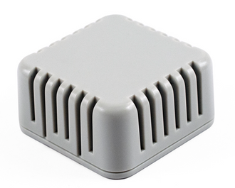 Buy gray ABS Plastic Miniature Enclosures Snap   fit wall   mount.  Vented Sensor Enclosure