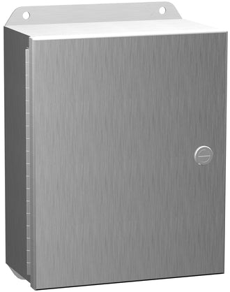 Type 4X Aluminum Junction Box Eclipse Junior Series  Continuous Hinge Door with Quarter Turn