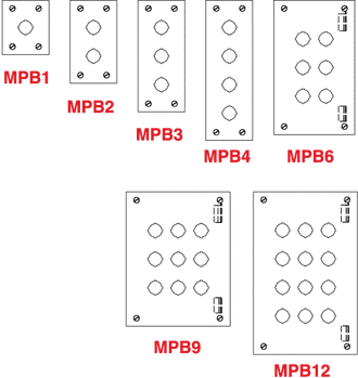 Type 12 Mild Steel Miniature Pushbutton Enclosures MPB Series