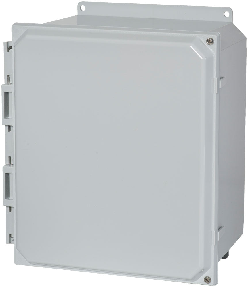 Type 4X Polycarbonate Junction Box (Solid and Clear Cover) PCJ Series  Hinged Screw Cover-1