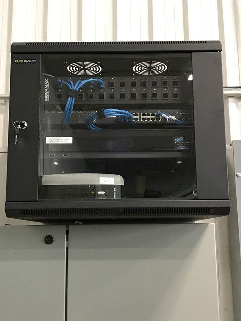 Economy Fixed Wall Mount Cabinet RB-FW Series 130 lbs (59 kg) Weight Capacity