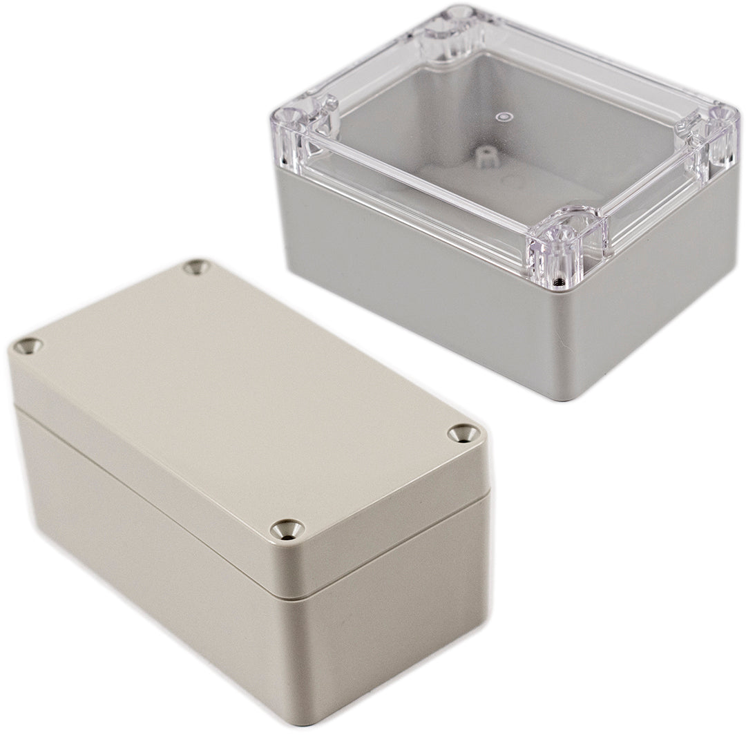 Water   Tight ABS and Polycarbonate Enclosures RZ Series  Opaque or Clear Lid Smooth Surface